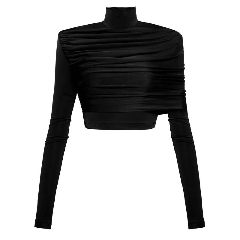 Crop Jersey Top - S - M