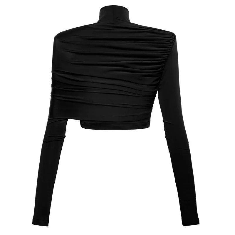 Crop Jersey Top - S - M