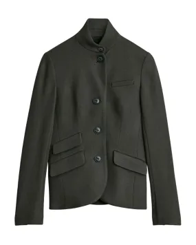 Optimize the Title of This Army Green Slade Blazer for E-Commerce